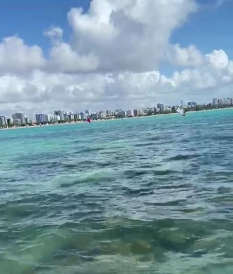 Na BEIRA DE PAJUCARA EDIFICIO NEO 2 APARTAMENTO COM 2 QUARTOS CONSUMO ELETRICO É PAGO NO CKECK-OUT Maceió Exterior foto
